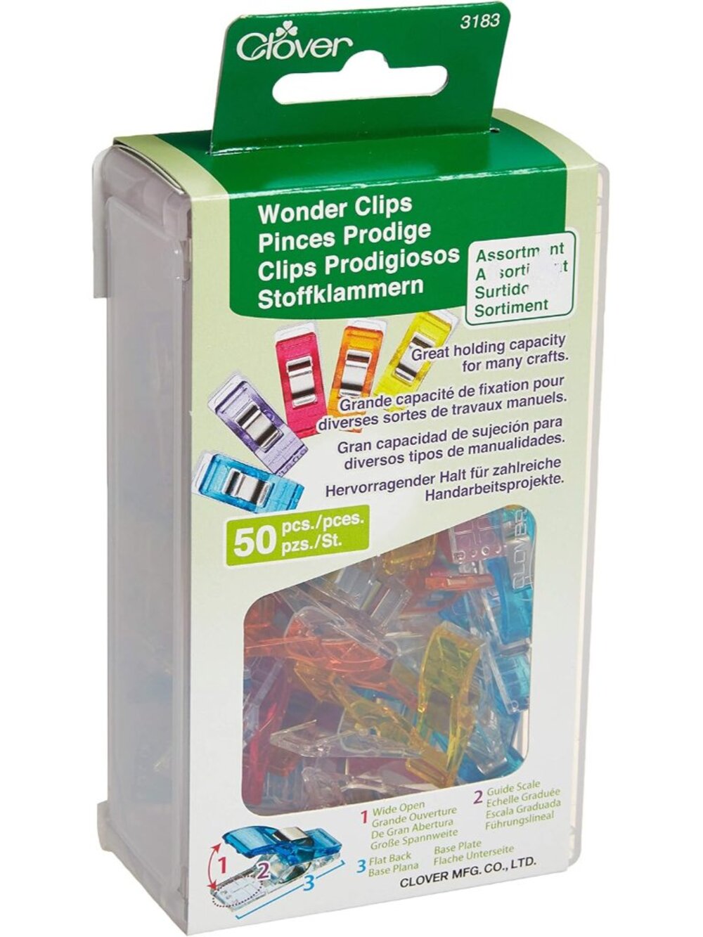 Wonder Clips, 1 Pack, Colors May Vary